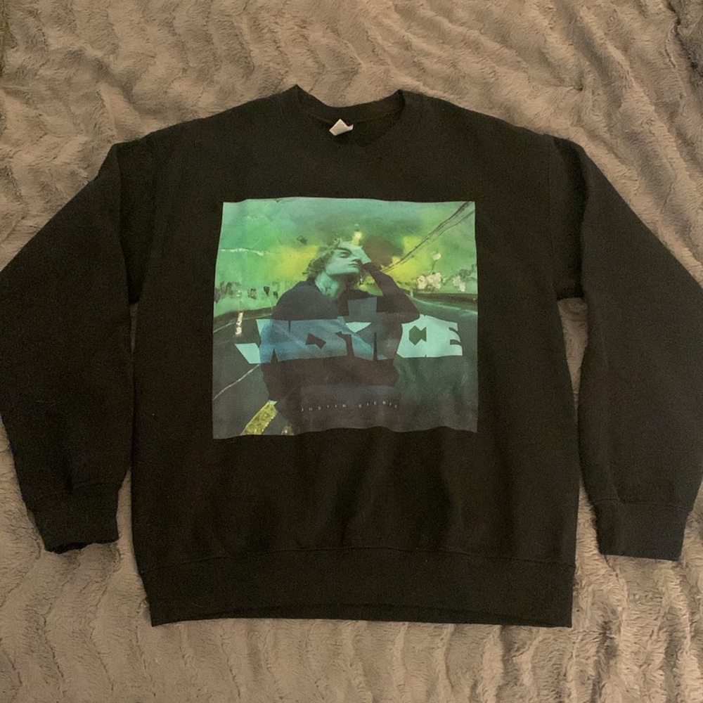 Justin Bieber Justice sweatshirt